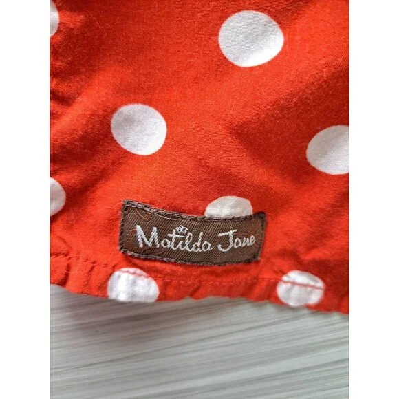 Matilda Jane Brilliant Daydream Most Magical Day Romper Ruffled Gingham Girls 14 - Picture 5 of 8